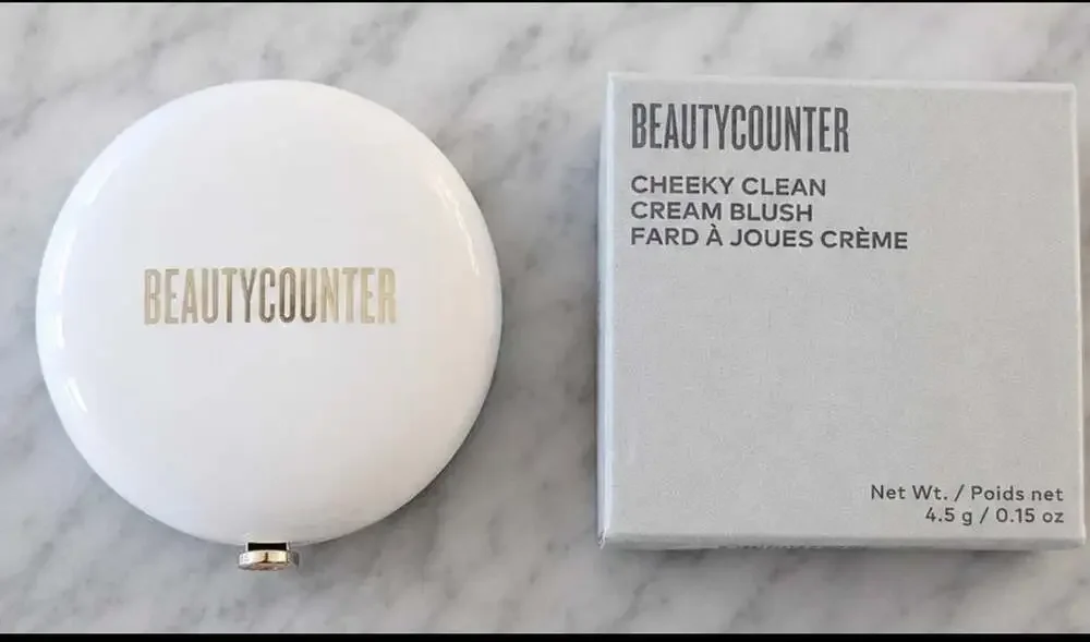 2 pack! NIB***Beautycounter Cheeky Clean Cream Blush in Chai and Goji